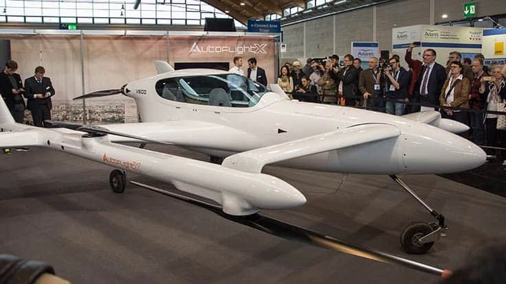 AutoFlightX eVTOL at Aero Friedrichshafen 2019