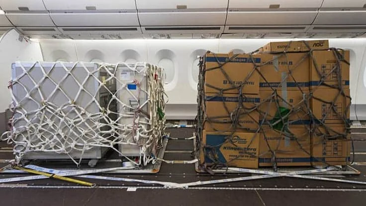 Trial for Cargo in Cabin - For illustration purposes only