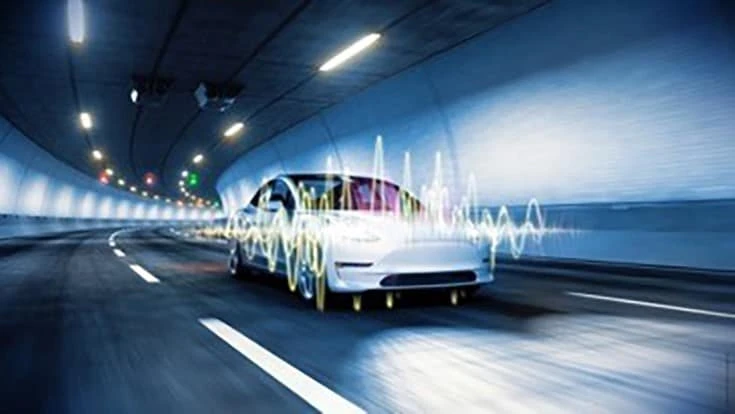 Special elastomer compounds for electric vehicles absorb vibrations in the high-frequency range.