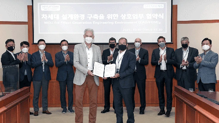 Siemens’ NX Software and Teamcenter Software from the Xcelerator Portfolio replace incumbent solutions to become standard solutions for Hyundai and Kia next-generation data management and design environment