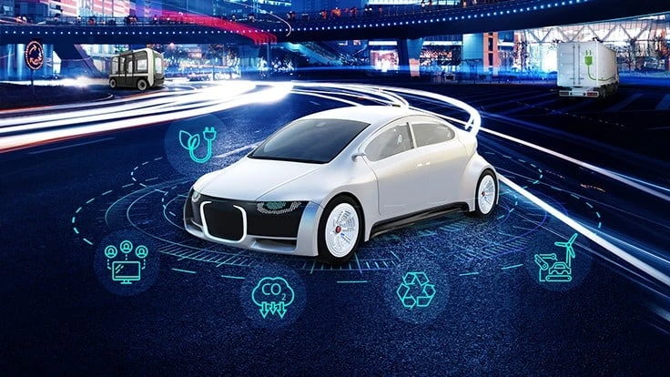 Sustainable Mobility PEV: Plug-in electric vehicles (PEVs) and self-driving cars are coming down the turnpike, and with them a host of supporting infrastructure such as charging stations along with smart cities and roadways with which carmakers must then interface.