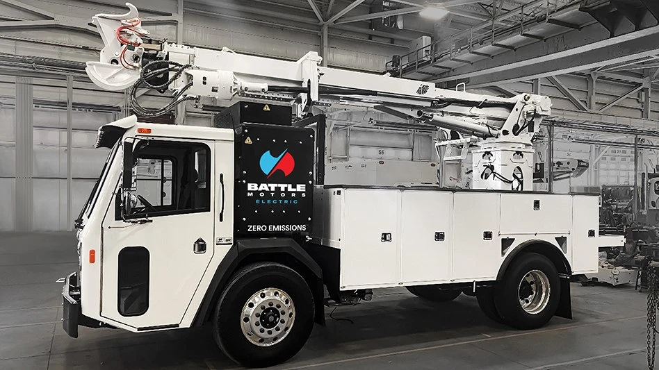 Custom Truck One Source will offer Battle Motor's full cabover line including electric trucks. 