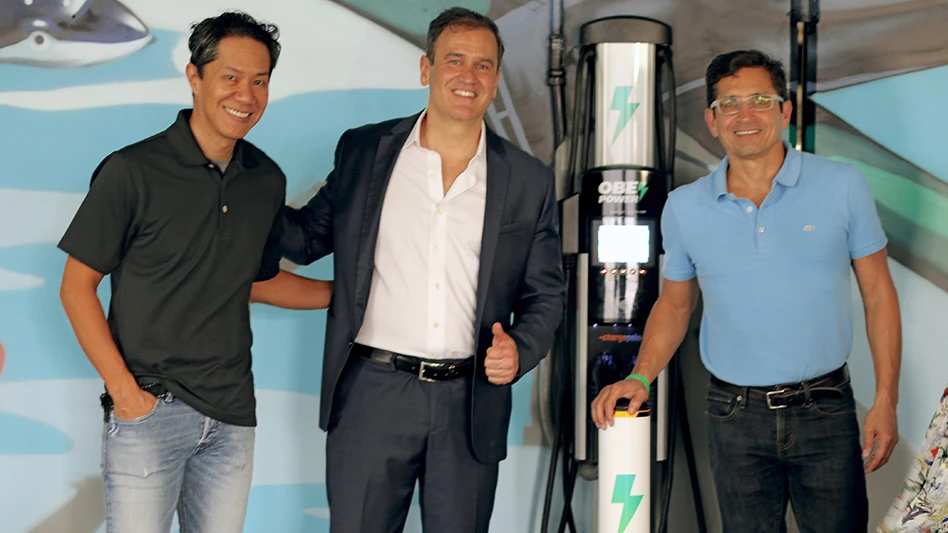 From left to right: Ro Achon, Alejandro Burgana and Luis Paul