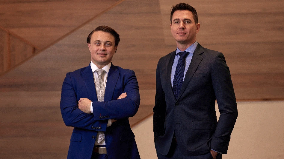 Advanced Navigation CEO and co-founders Xavier Orr and Chris Shaw