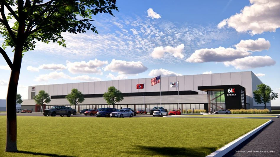 Photo courtesy of 6K Energy