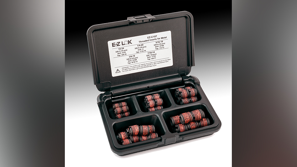 EZ Lok Threaded Inserts and kits for metal EV Design & Manufacturing