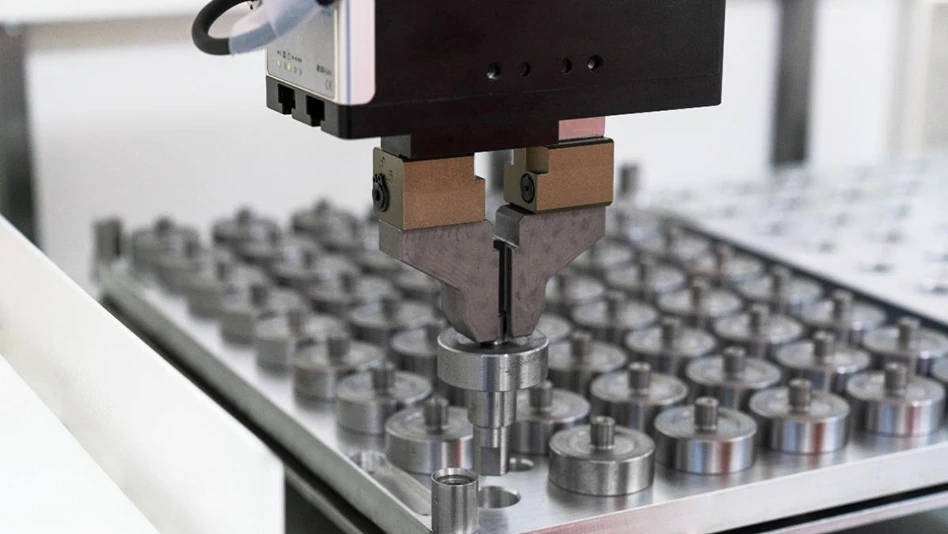 The desired batch sizes in a given period of time are taken into account in the development of the robot solution.