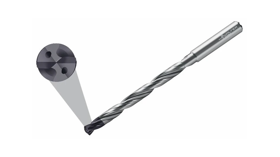 Walter's new X·treme Evo Plus–DC180 Supreme solid carbide drill