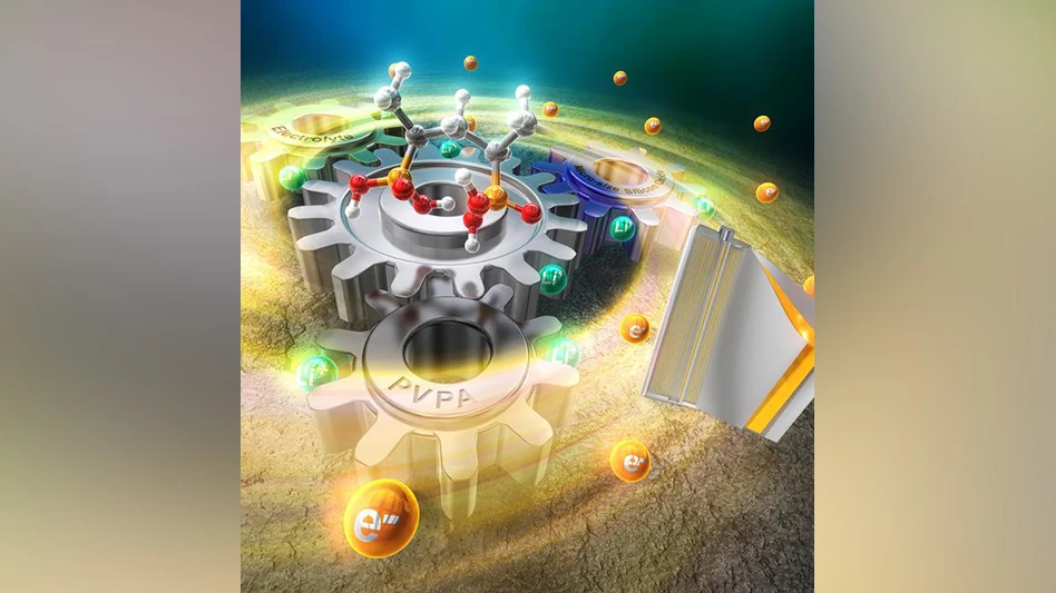 Researchers have engineered a high-performance binder for micro-silicon oxide (SiO)-based electrodes within lithium-ion batteries with poly(vinylphosphonic acid) (PVPA), which enhances electrochemical performance and durability compared to conventional options.