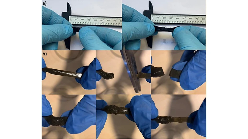 Self healing materials used in the new battery technology.