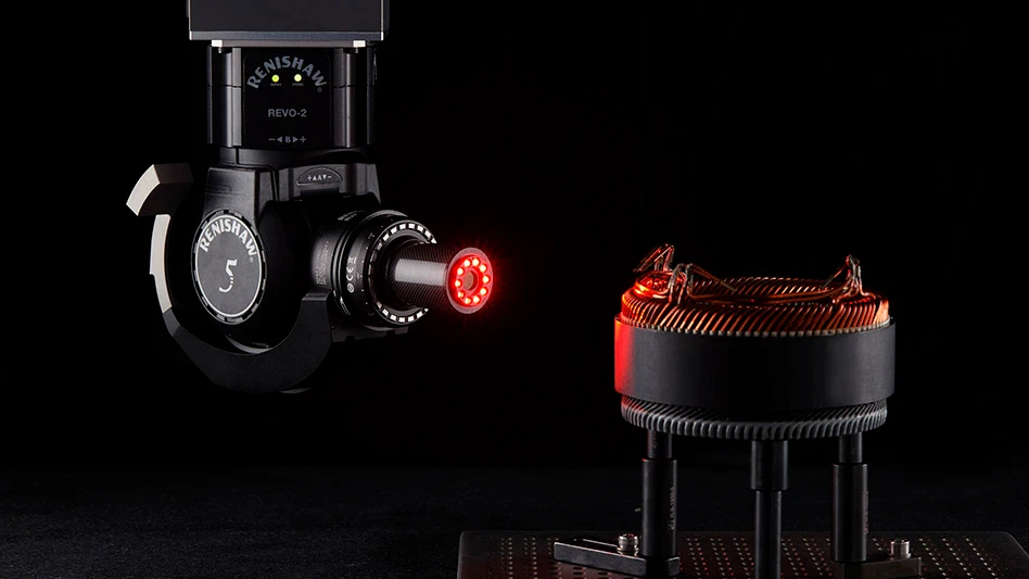 EV stator side inspection with REVO-2 and RVP.