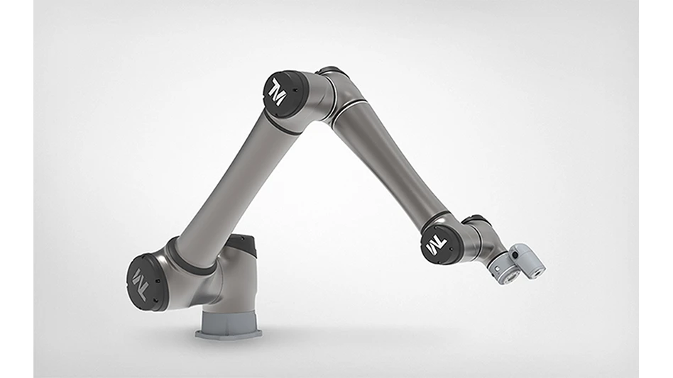 The TM30S cobot is equipped with 3D and AI recognition technology.