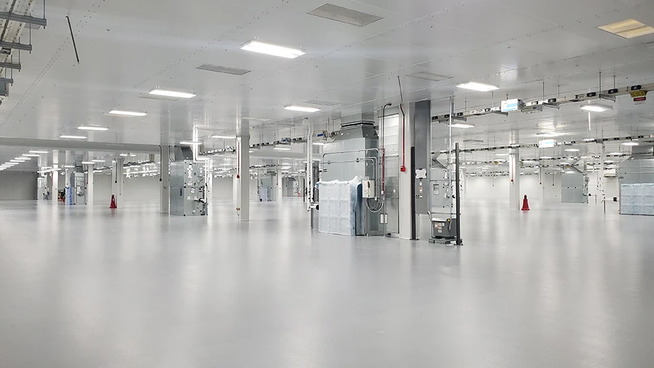 EV batteries are typically manufactured in gigafactory clean rooms.