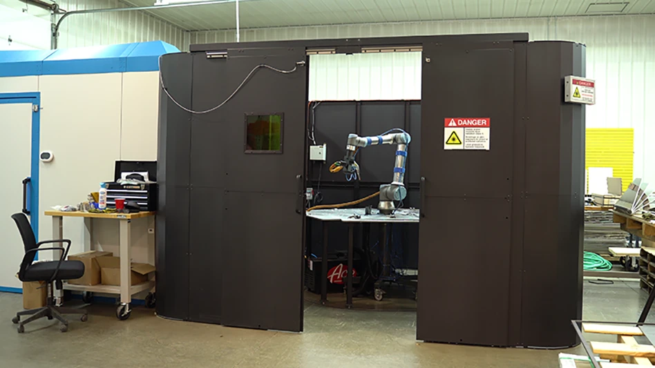 The Cobot Systems Laser Welding Robot is designed to increase efficiency and productivity.