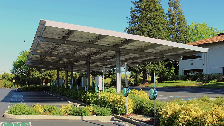 Paired Power has scaled up its PairTree microgrid into a system that can charge larger numbers of vehicles.