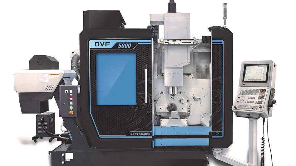 DN Solutions is introducing the second generation DVF 5000 at IMTS 2024.