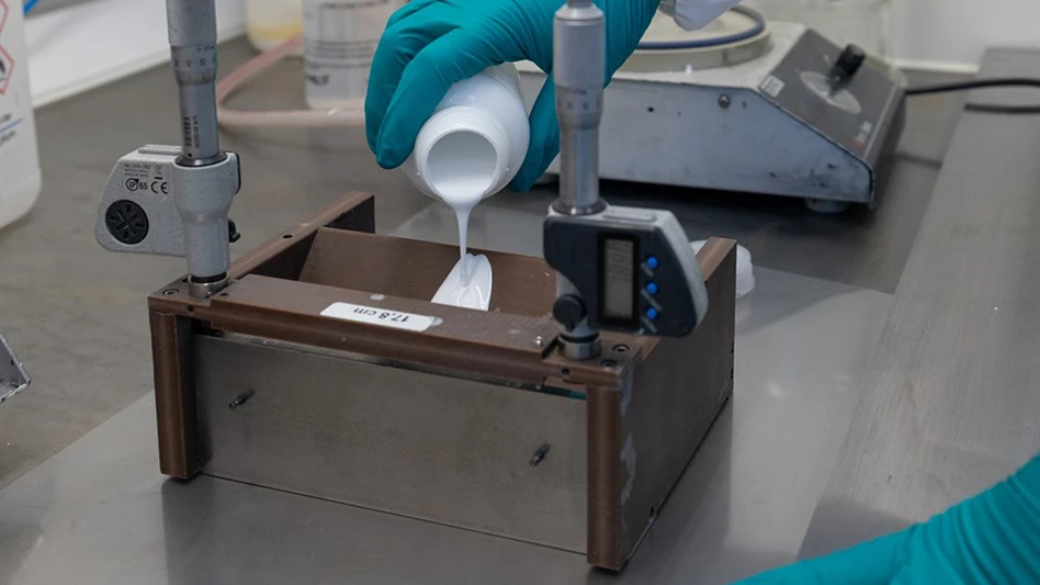 DTU researcher Mohamad Khoshkalam has invented a new material based on rock silicates for a solid-state electrolyte that has the potential to replace lithium in future electric car batteries.