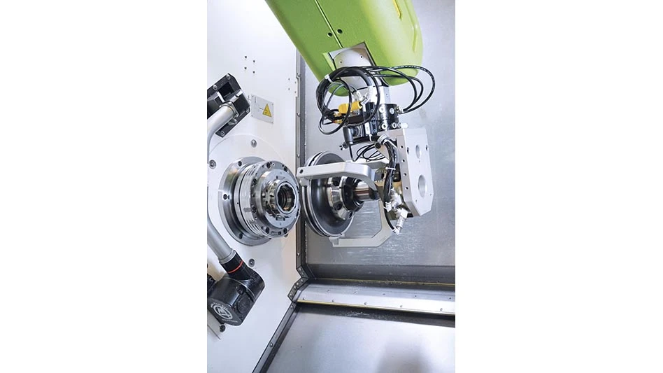 Hainbuch America's new AC Line is the first fully automated system for workholding device changeover.