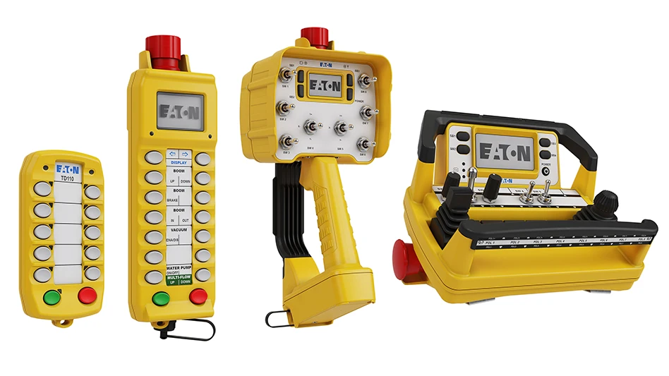 Four wireless controllers