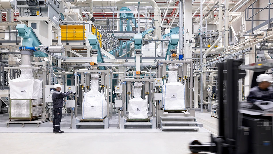 People working in a factory