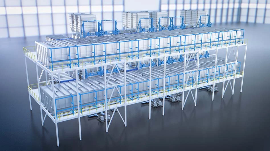 A rendering of a machine