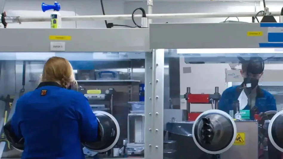 People working in a factory