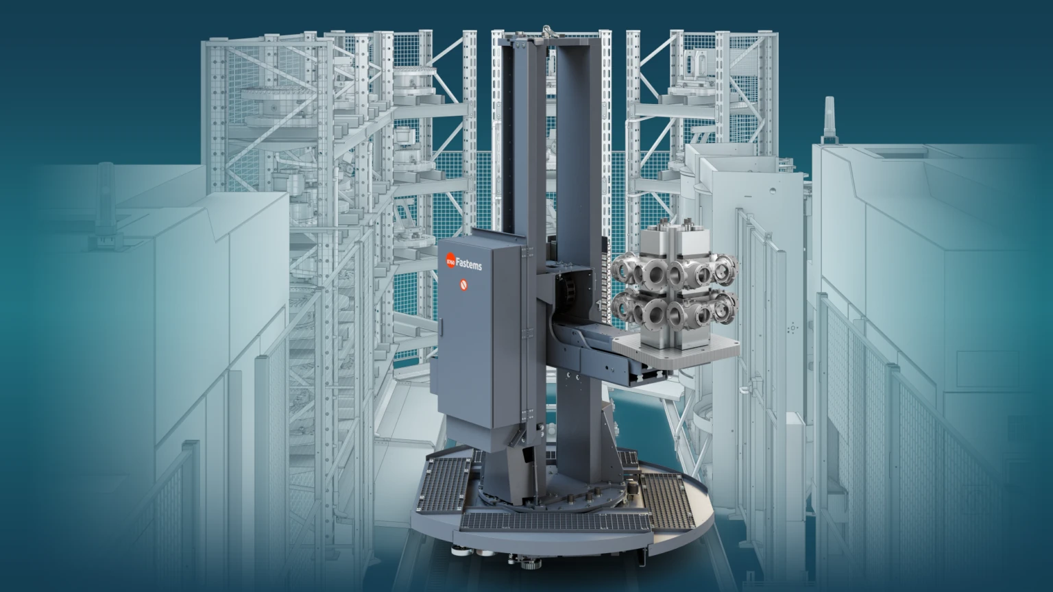 A machine in a factory