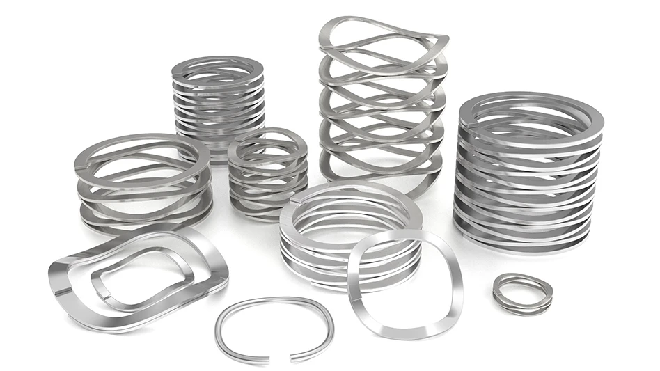 A selection of wave springs
