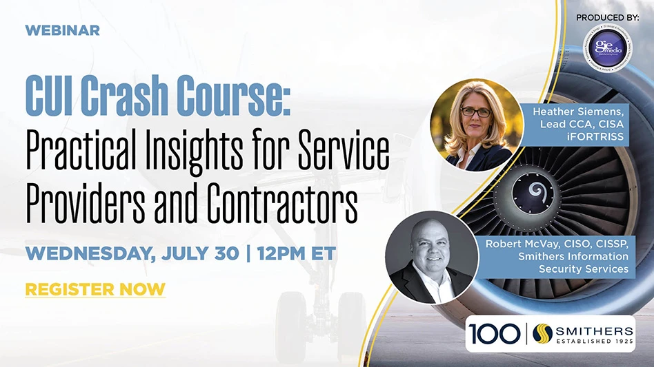 Text reading CUI Crash Course: Practical Insights for Service Providers and Contractors