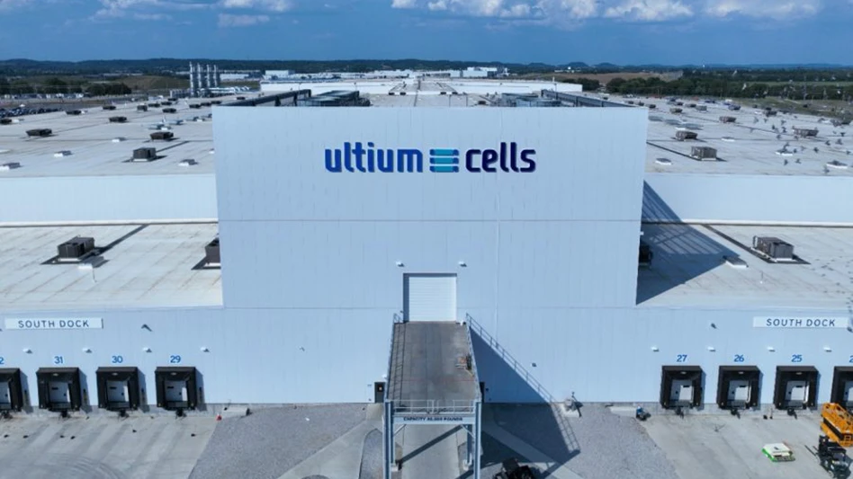 The outside of a factory