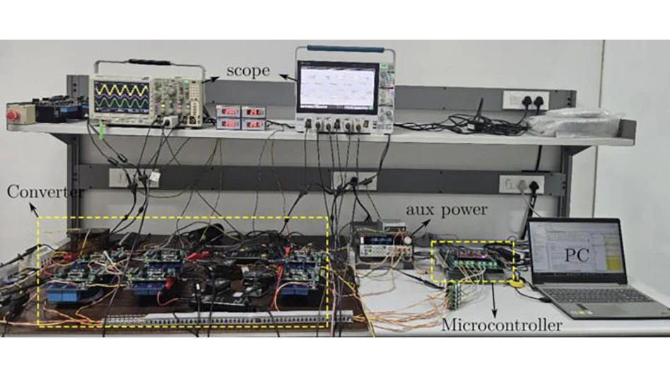 Electronics in a lab