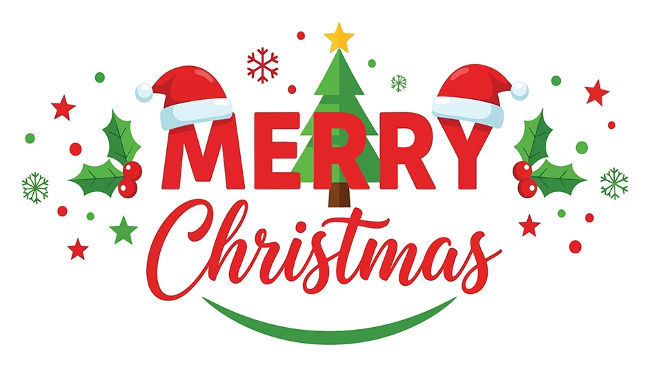 words merry christmas