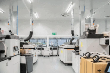 Working with Ford, which uses HP’s 3D printing technology at the company’s Advanced Manufacturing Center, the team created a solution that produces zero waste.