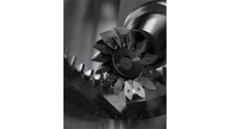 Power skiving, with tools such as the CoroMill 180 indexable power skiving cutter, enables all machining to be carried out in one single setup.